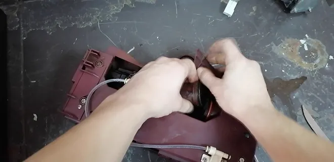 Чистка заварочного блока в WMF 1200
